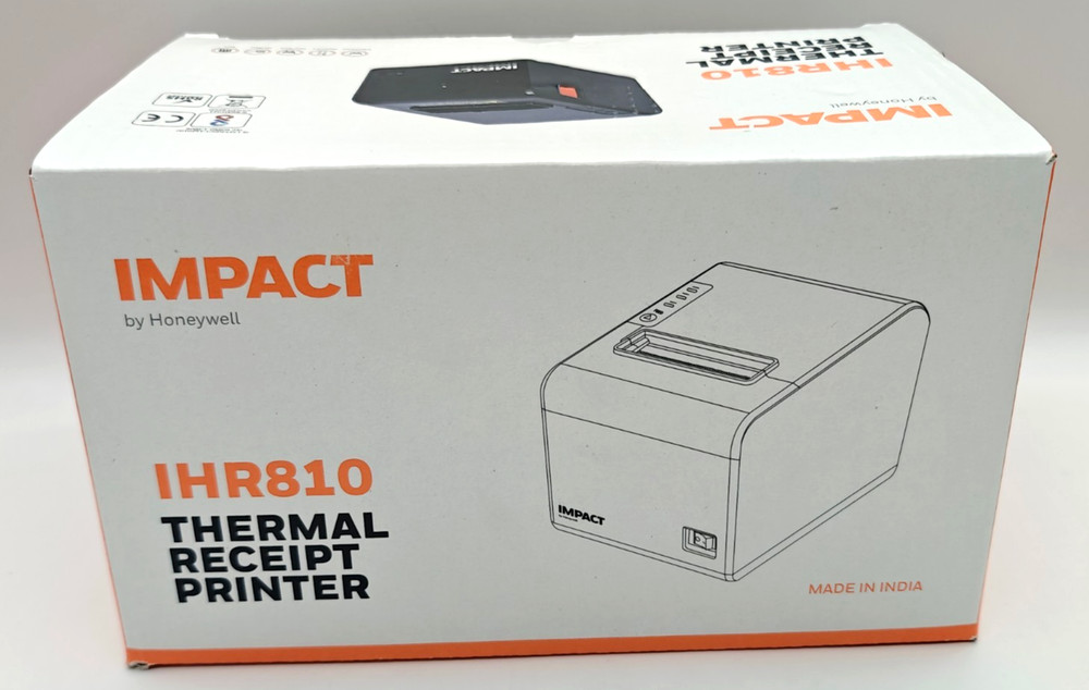 Honeywell IHR810 Thermal Receipt Printer 80mm High Speed 260mm/s USB/Serial/LAN