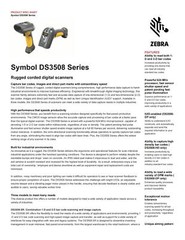 Symbol DS3508-SR20005R Omnidirectional Handheld 2D Code Barcode Scanner Reader