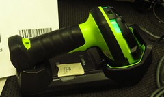 Zebra Motorola Symbol Barcode Scanner Li3678 -SR w/ Cradle USB+battery 113
