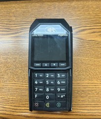 Ingenico Lane/3000 USPOS02A Card Reader/w power supply