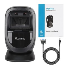 Zebra DS9308-SR00004ZZWW Hands-free 1D/2D Barcode Scanner With USB/ RS232 Cable