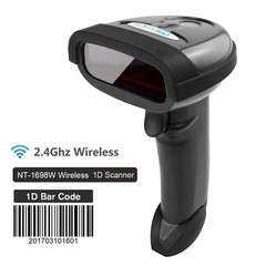 NETUM Wireless Bluetooth Barcode Scanner 1D 2D QR Code Reader for Android iOS