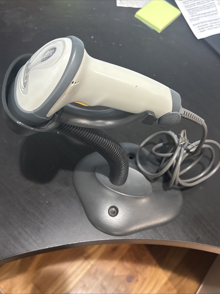 Symbol Bar Code Scanner LS2208 SR20001R and Stand. 🔥 Working Condition