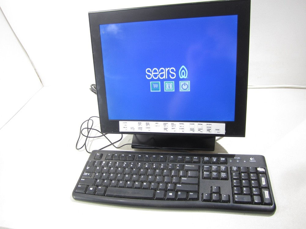 NEC POS Terminal Touch Screen TW52FL POS Core Unit and Base unit