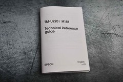 Epson tm-u220 / M188 Receipt Printer Technical Reference Instructions Manual