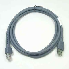 2M Power Cord for Zebra Symbol DS4308 DS4608 LS3408 BarCode Scanner USB Cable
