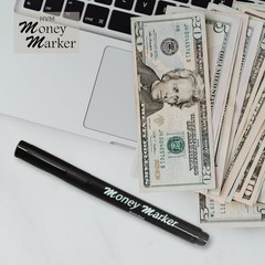 Effortless Bill Verification: 18 Counterfeit Money Markers with Chisel Tips
