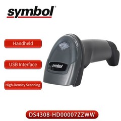 Zebra DS4308 1D 2D Handheld Barcode Scanner QR Code Reader w/ USB Cable