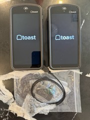 Toast Flex POS Go 2 Handheld Tablet Mobile Computer Device w/ Charger *LOT OF 2*