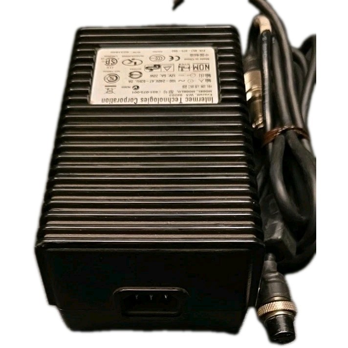 Intermec Model 851-075-001 DC Power Supply Charger Ac Adapter 12V 6A 72W