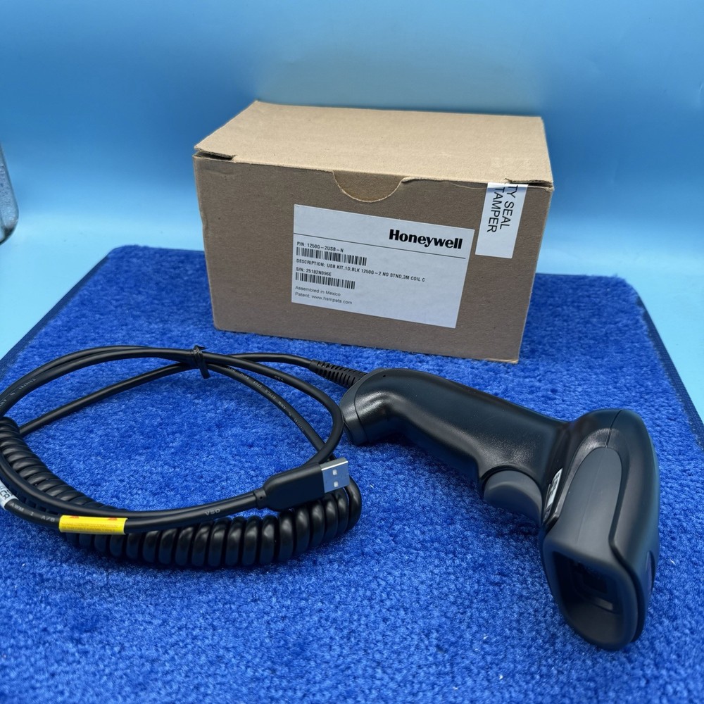 Honeywell Voyager 1250G USB Barcode Scanner Kit P/N: 1250G-2USB-N