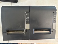2 EpsonThermal Receipt Printers 1 Model M129H And 1 Model M244A READ