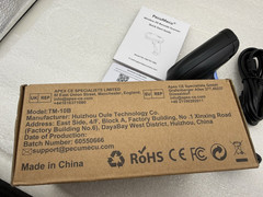 PecuMecu Bluetooth 1D&2D Barcode Scanner 3-in-1 Wireless USB QR Data Matrix Scan