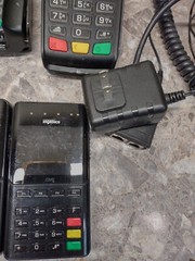 INGENICO Lane 5000-3000-3500-ISMP4 Payment Processing Terminal LOT OF 8