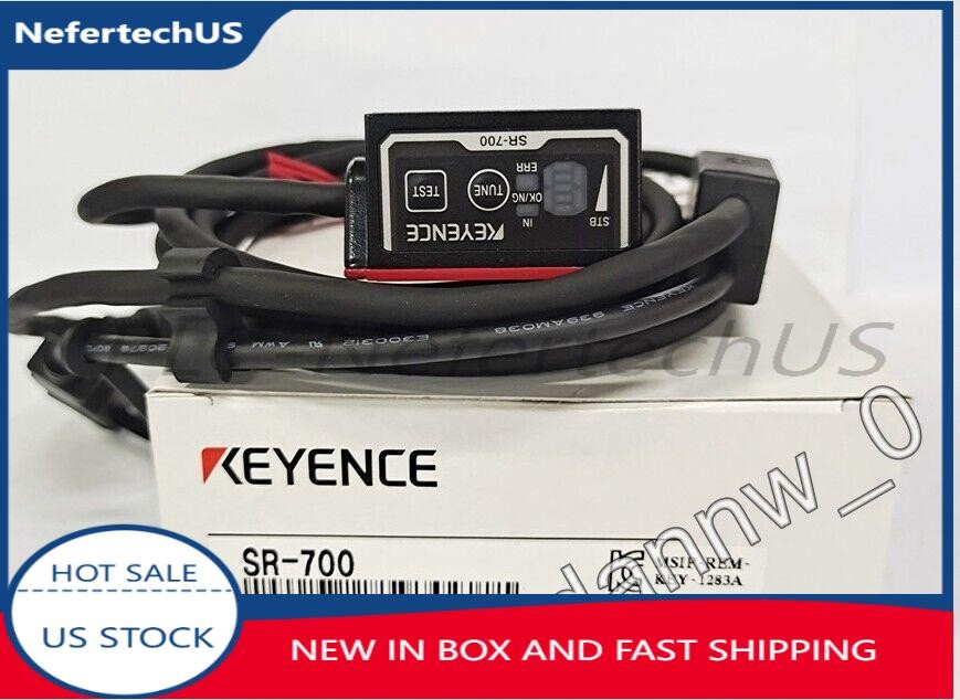 New In Box KEYENCE SR-700 Barcode Reader Scanner Free fast shipping