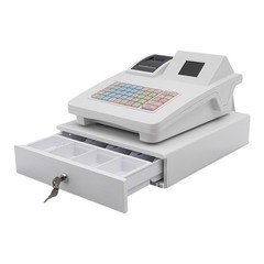 Cash Register Pos System Electronic Supermarket Bar Retail Shop with Cash Drawer