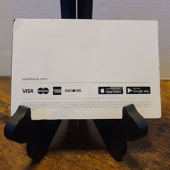 Square Mag Stripe Reader 3.5mm Headphone Connector White Andriod and iPhone