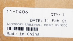 DATALOGIC 11-0406 COUNTER/WALL L-BRACKET MOUNT MAGELLAN 3200VSI BAR CODE SCANNER