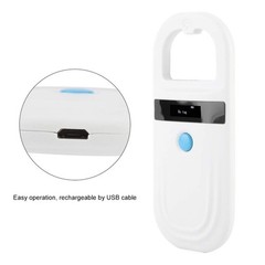 Animal Chip ID Scanner, Tosuny Microchip Reader Scanner with OLED Display Scr…