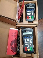 First Data Credit Card Pin Pad FD-10C with USB Cord Lot of 2 B20