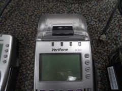 VeriFone VX520 Terminal and VX805 Pin Pad Credit Card Machine *Complete* Clean
