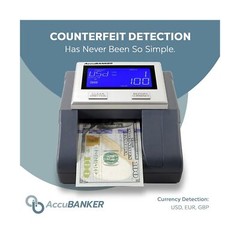 AccuBANKER D585 Multi-Scanix Counterfeit Currency Detector, Multi-Orientation…