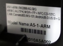 PARTNER TECH POS AUDREY A5-1-ARM. ANDROID. LOADED WITH ACCESSORIES. BRAND NEW.