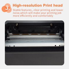 Bisofice Thermal Receipt Printer 80mm Desktop Direct Thermal Printing FRNR