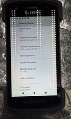 ZEBRA TC210K TC210K-01A222-NA Android Mobile Barcode Scanner /w Battery