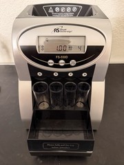 Royal Sovereign FS-550D Electric Coin Counter 200 Capacity Anti-Jam Tech