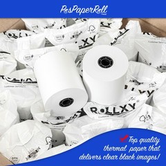 Thermal Papers Printer 3-1/8&Prime; x 230&prime; (2 cases =100 Rolls) POS, Cash Register,