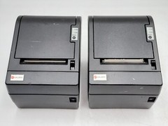 LOT OF 2 – WINCOR|NIXDORF Galleria TH200E POS Thermal Printer