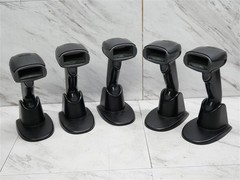 Lot of 10 Honeywell Xenon 1900GSR-2 Barcode Scanners w/ Stands