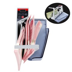 Portable Bill Cash Money Counting Machine Mini Banknote Currency Counter V40!