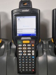 4 Symbol MC32N0 Mobile Barcode Scanners MC32NO-RL4SCLE0A w/Charging Cradle