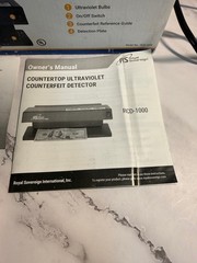 Royal Sovereign Counterfeit Detector Ultraviolet, RCD-1000 Tested Works