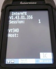 Intermec CK71 CK71AA6MN00W1400 ITE Windows Mobile EX25 Barcode Scanner