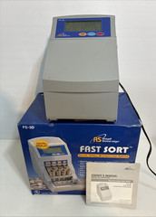 Royal Sovereign Fast Sort FS-3D Digital Coin Sorter Counter Anti-Jam Box Manual