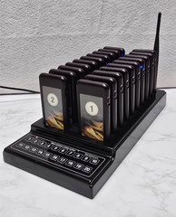 Retekess T111 Restaurant 20 Coaster Wireless Paging Queuing Calling System Cafes