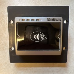 Verifone Contactless Tap Card Reader UX400 M159-400-100-WWB Rev A05 UNTESTED