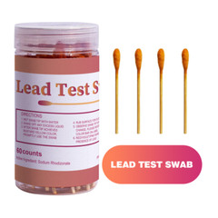 60pcs Lead Test Swabs for All Painted Surfaces,Ceramics,Dishes,Wood, Home Use