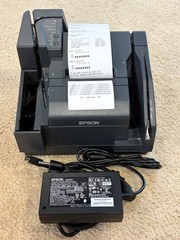 Epson TM-S9000MJ Multifunction Teller Device Check Scanner Receipt Printer USB
