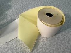 2-Ply Register Roll Receipt Paper , 3 Count