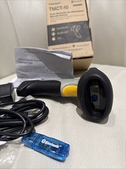 Teemi TMCT-10 Bluetooth Wireless Handheld Barcode Scanner Reader w/USB Cable