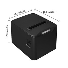 Bisofice Thermal Receipt Printer 80mm Desktop Direct Thermal Printing USB+L RXEO