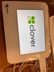 Clover C500 POS Terminal Screen Only Powers On PIN Locked For Parts