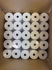 NEW 2 1/4&Prime; x 170&prime; Diamond Adhesive Thermal Linerless Sticky Receipt 75/case
