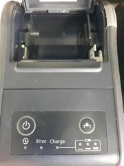 Lot of 5 Epson TM-P60II M292B Portable Printers-WITH BATTERIES-UNTESTED