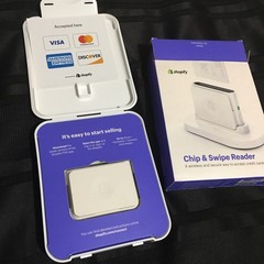 Shopify Credit Card Reader Chip Swipe White Model S1701