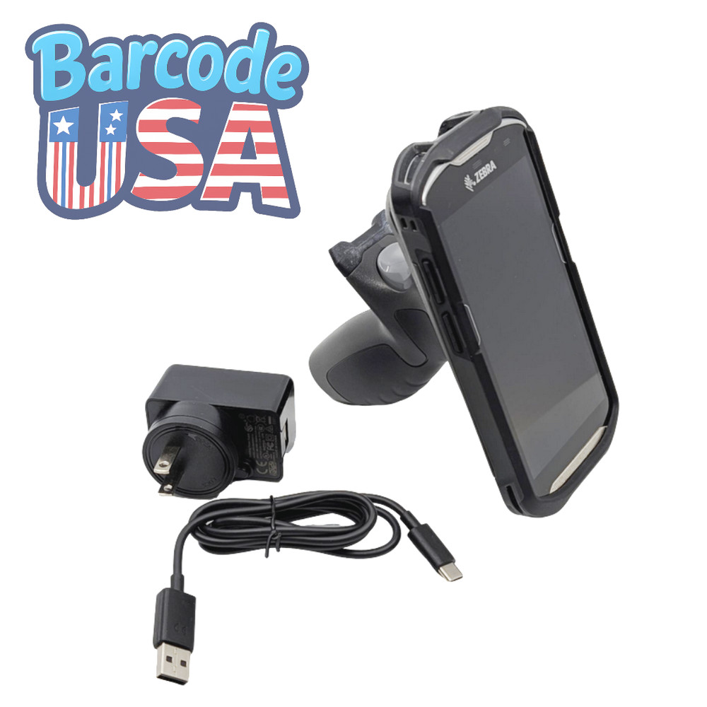 ✅Zebra TC56 Android Barcode Scanner 2D/1D/QR with Battery, Case, Pistol-Grip!🔥⭐